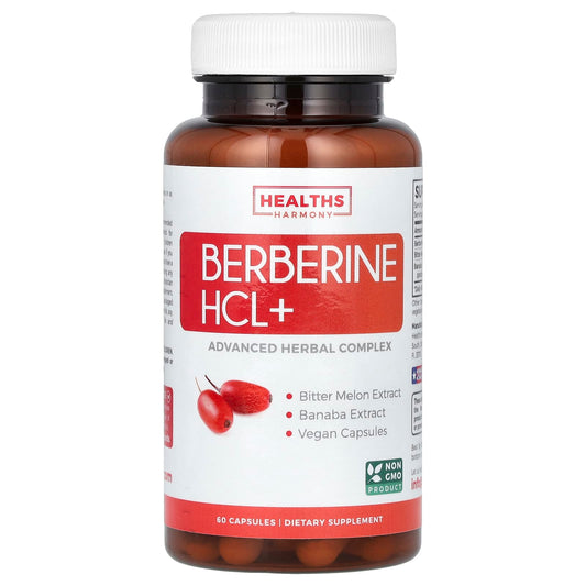 Berberine Supplement for Metabolism & Weight Loss - 60 Capsules - Image 1