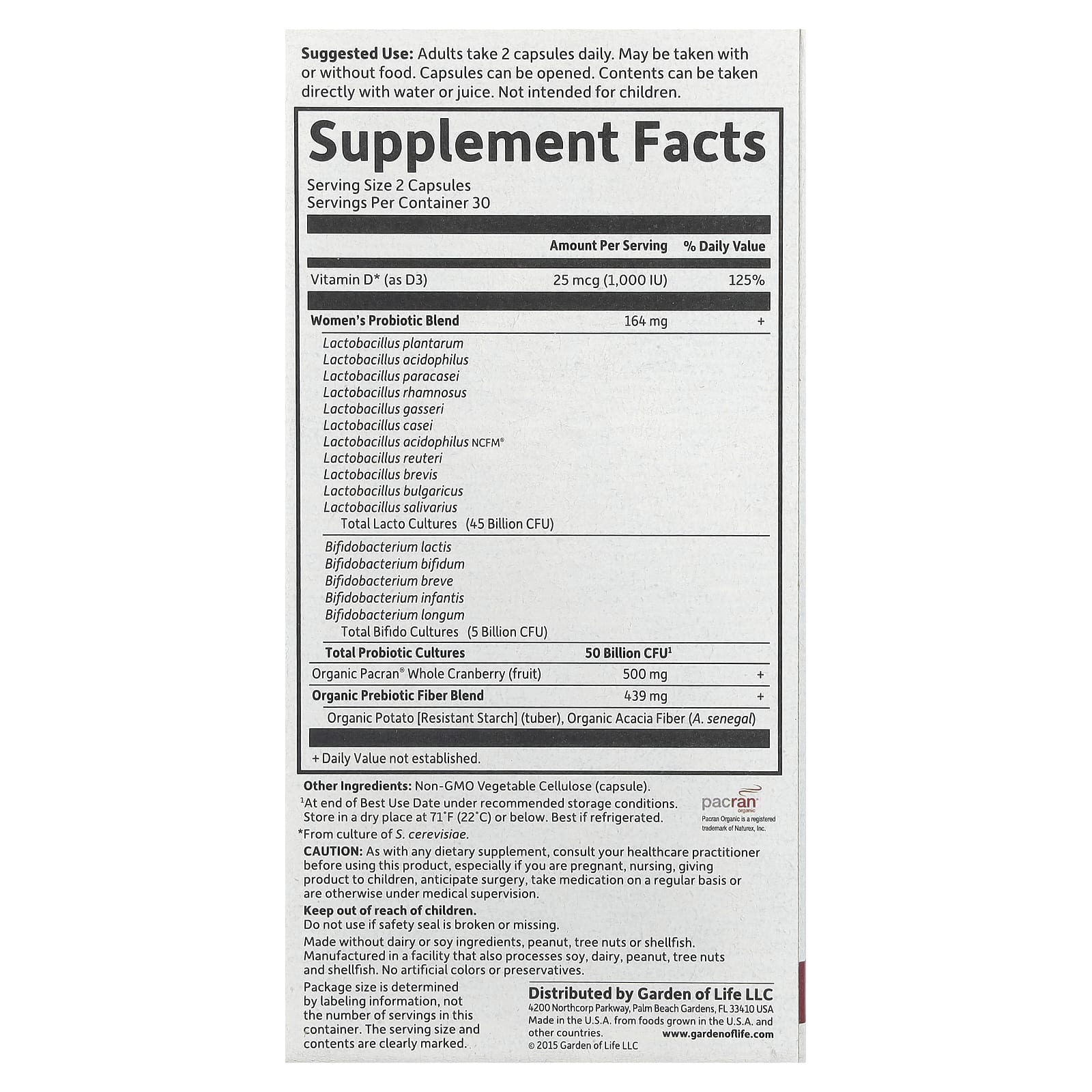 Dr. Formulated Probiotics for Urinary Tract Health - 50 Billion CFU - Image 2