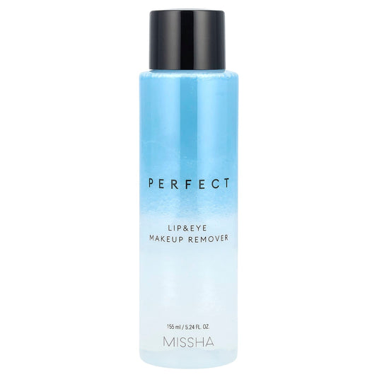 Missha, Perfect Lip & Eye Makeup Remover, 5.24 fl oz (155 ml) - Image 1
