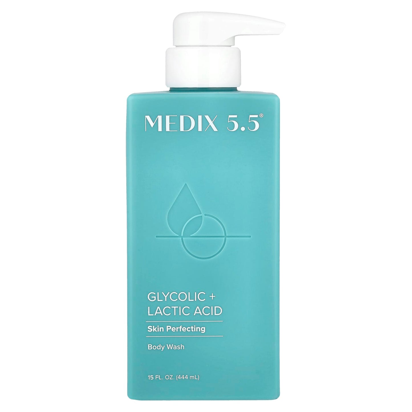 Medix 5.5, Body Wash, Skin Perfecting, Glycolic + Lactic Acid, 15 fl oz (444 ml) - Image 1