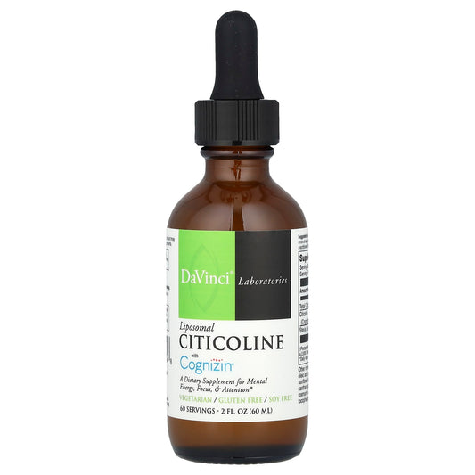 Boost Mental Clarity with DaVinci Laboratories Liposomal Citicoline - Image 1