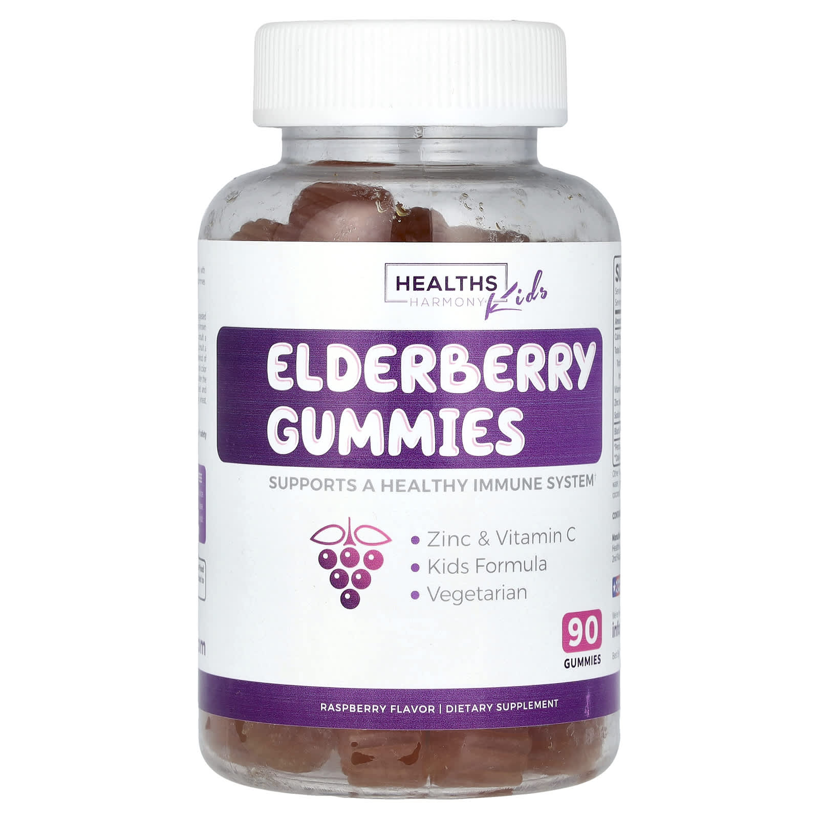 Healths Harmony Elderberry Gummies for Kids - Boost Immunity - Image 1