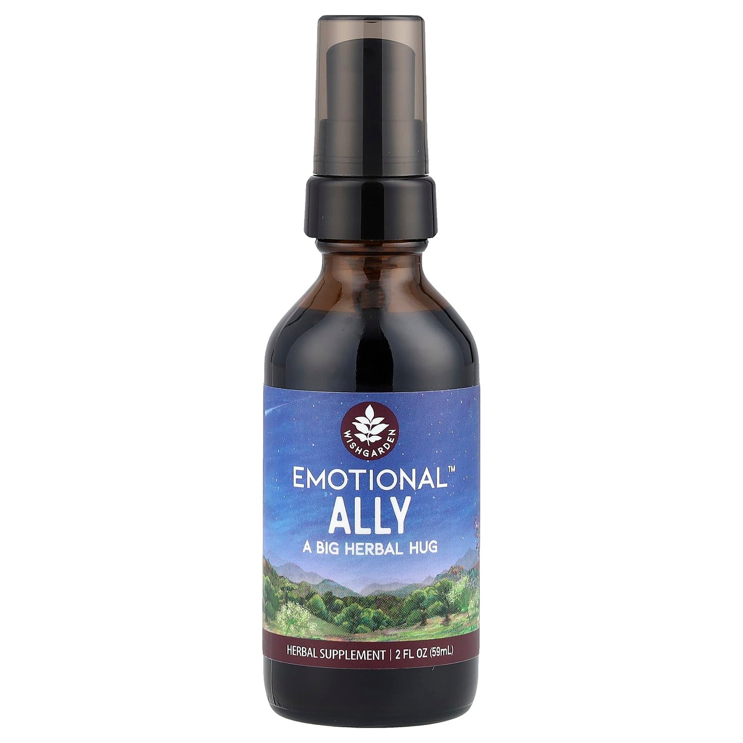 WishGarden Herbs, Emotional™ Ally, 2 fl oz (59 ml) - Image 1