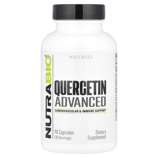 NutraBio, Quercetin Advanced, 90 Capsules - Image 1