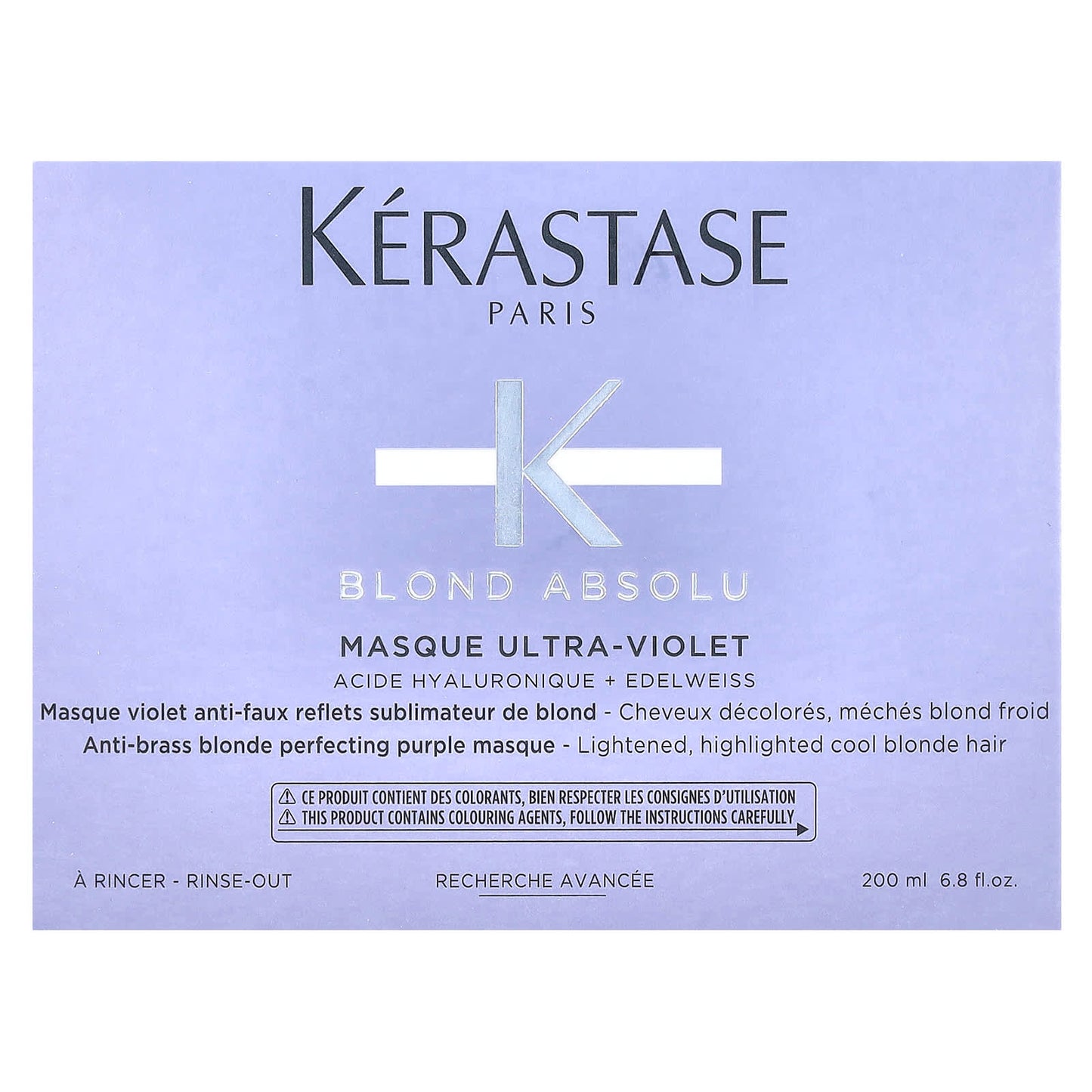 Kerastase, Blond Absolu, Masque Ultra-Violet , 6.8 fl oz (200 ml) - Image 2