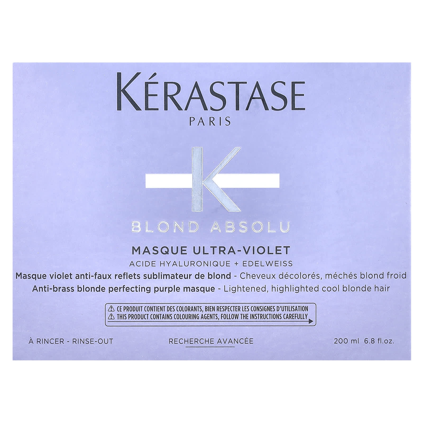 Kerastase, Blond Absolu, Masque Ultra-Violet , 6.8 fl oz (200 ml) - Image 2