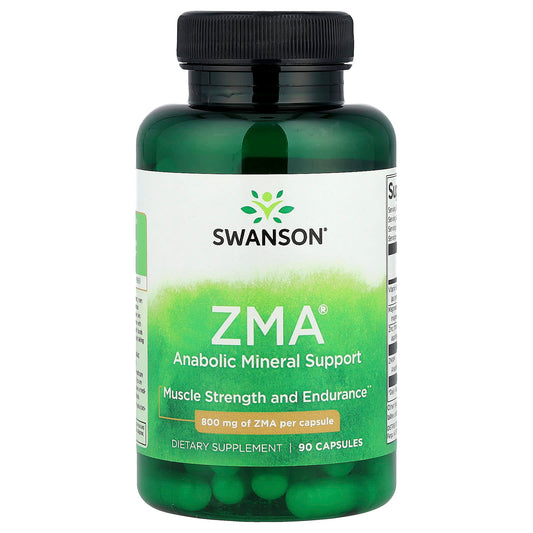 Swanson, ZMA®, Anabolic Mineral Support, 90 Capsules - Image 1