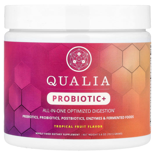Qualia, Probiotic+, Tropical Fruit, 5.6 oz (157.5 g) - Image 1
