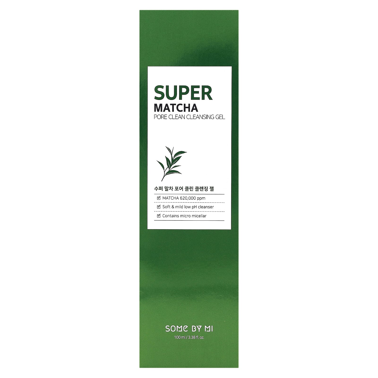 SOME BY MI, Super Matcha Pore Clean Cleansing Gel, 3.38 fl oz (100 ml) - Image 2