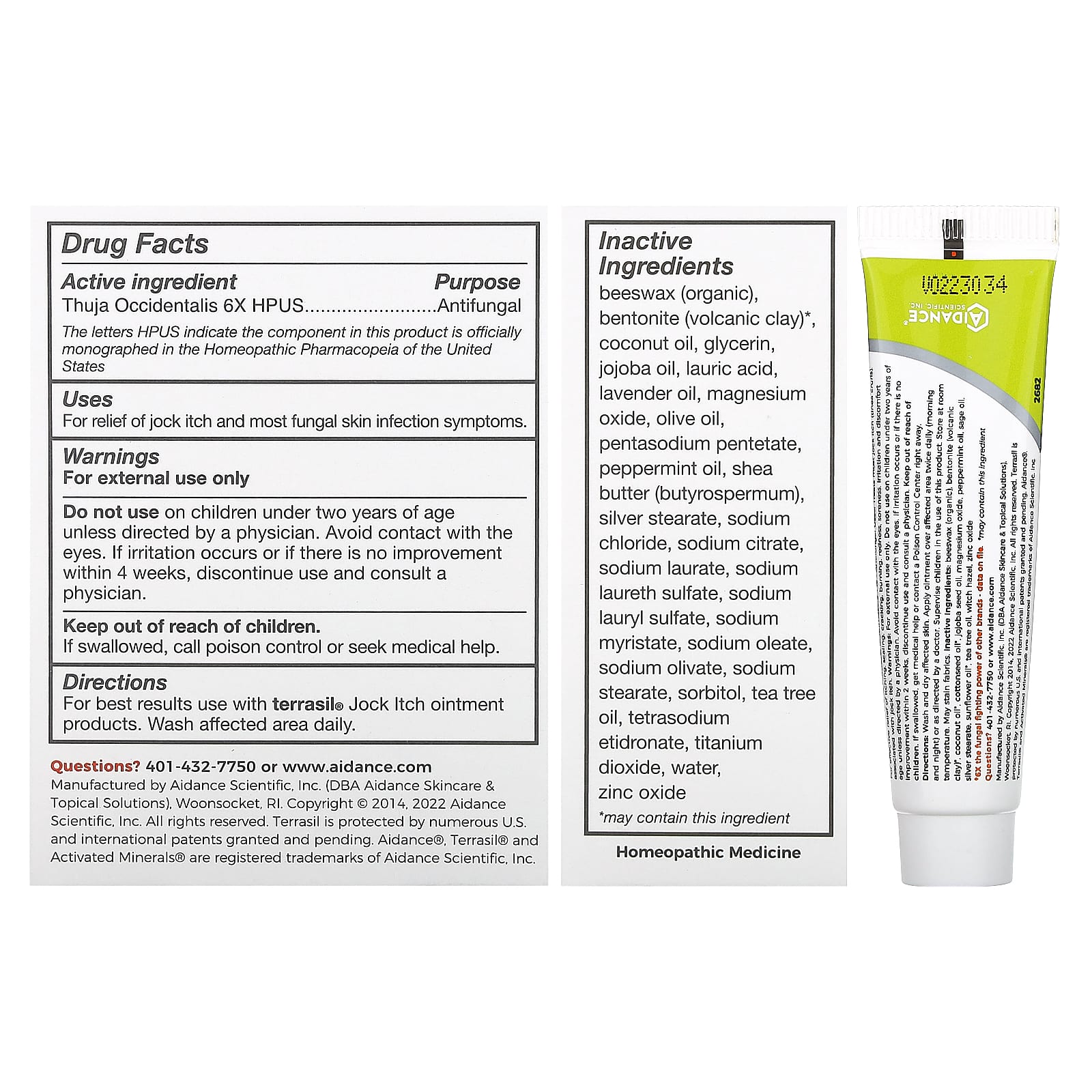 Terrasil, Jock Itch Kit, 2 Piece Kit - Image 2