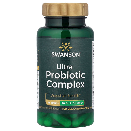 Swanson, Ultra Probiotic Complex, 60 Vegan Embo Caps® AP - Image 1