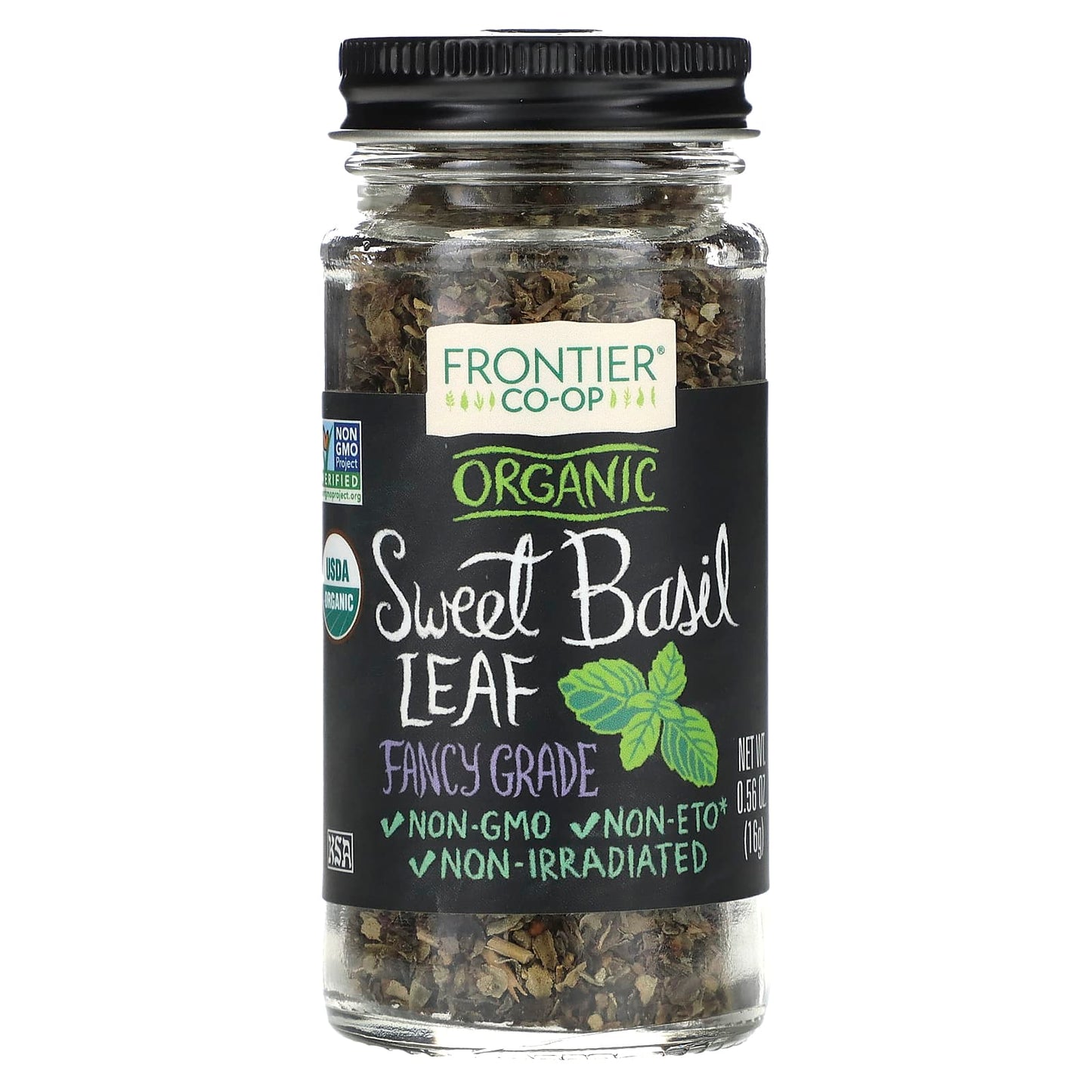 Organic Sweet Basil Leaf | USDA Organic, Non-GMO, Kosher - Image 1