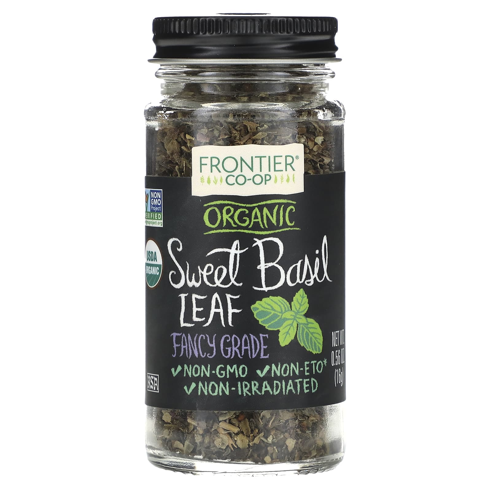 Organic Sweet Basil Leaf | USDA Organic, Non-GMO, Kosher - Image 1