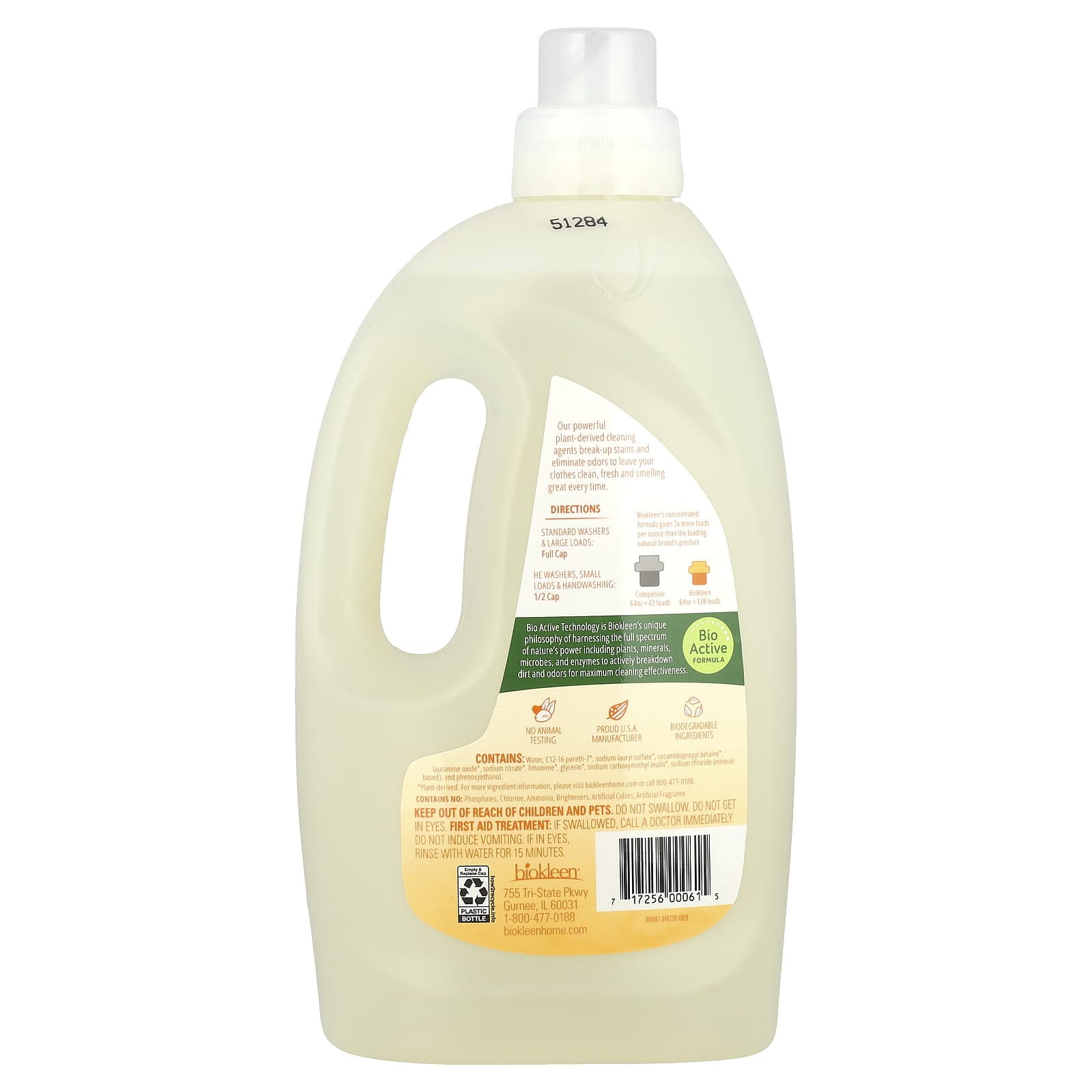 Concentrated Plant-Derived Laundry Liquid by Biokleen - Citrus Essence - Image 2