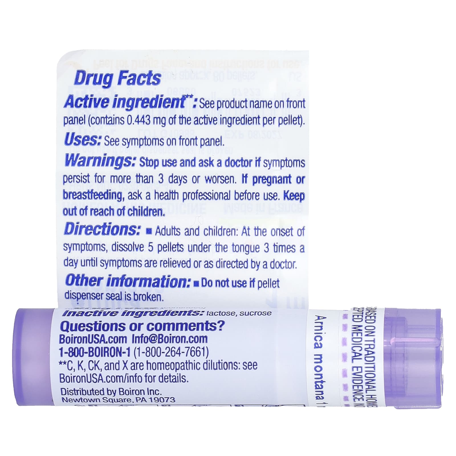 Arnica Montana 1M for Muscle Pain Relief | 80 Pellets - Image 2