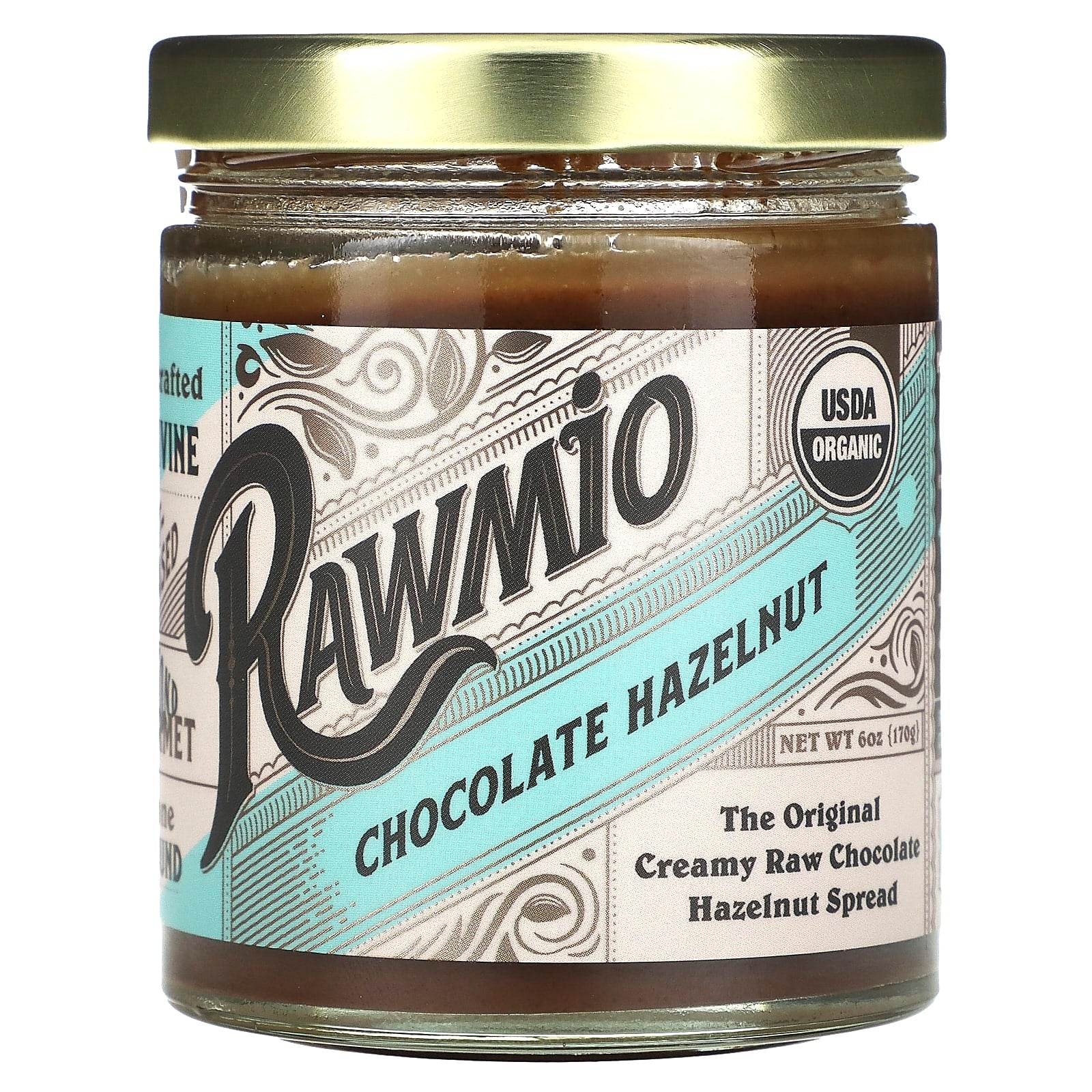 Rawmio, Chocolate Hazelnut Spread, 6 oz (170 g) - Image 1