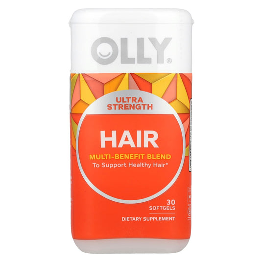 OLLY, Hair, Multi-Benefit Blend, 30 Softgels - Image 1