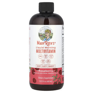 Raspberry Liquid Multivitamin for Overall Wellness | MaryRuth's