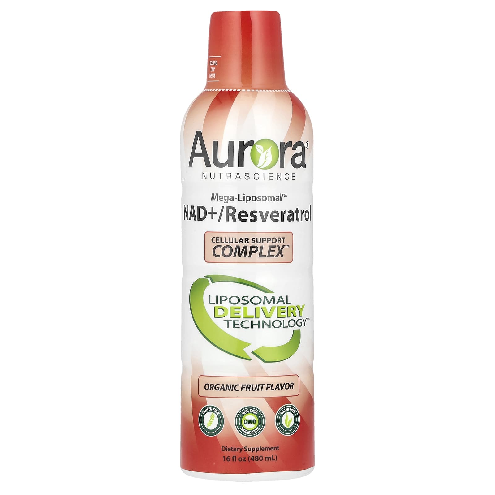 Boost Energy with Aurora Nutrascience Mega-Liposomal NAD+ & Resveratrol - Image 1