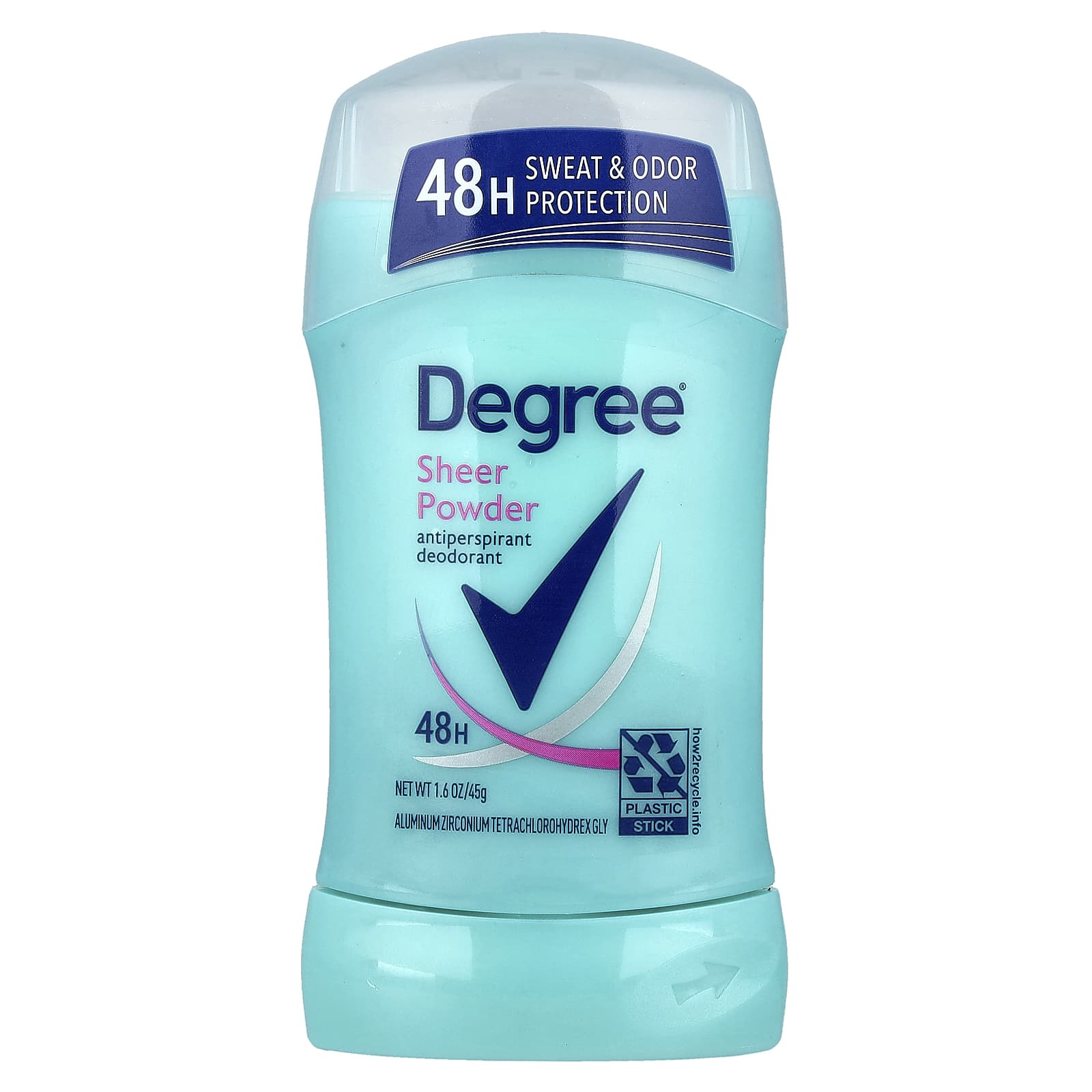 Degree Sheer Powder Antiperspirant Deodorant for Women, 1.6 oz, 48H Protection - Image 1