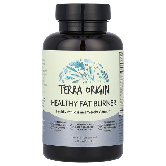Terra Origin, Healthy Fat Burner, 60 Capsules - Image 1