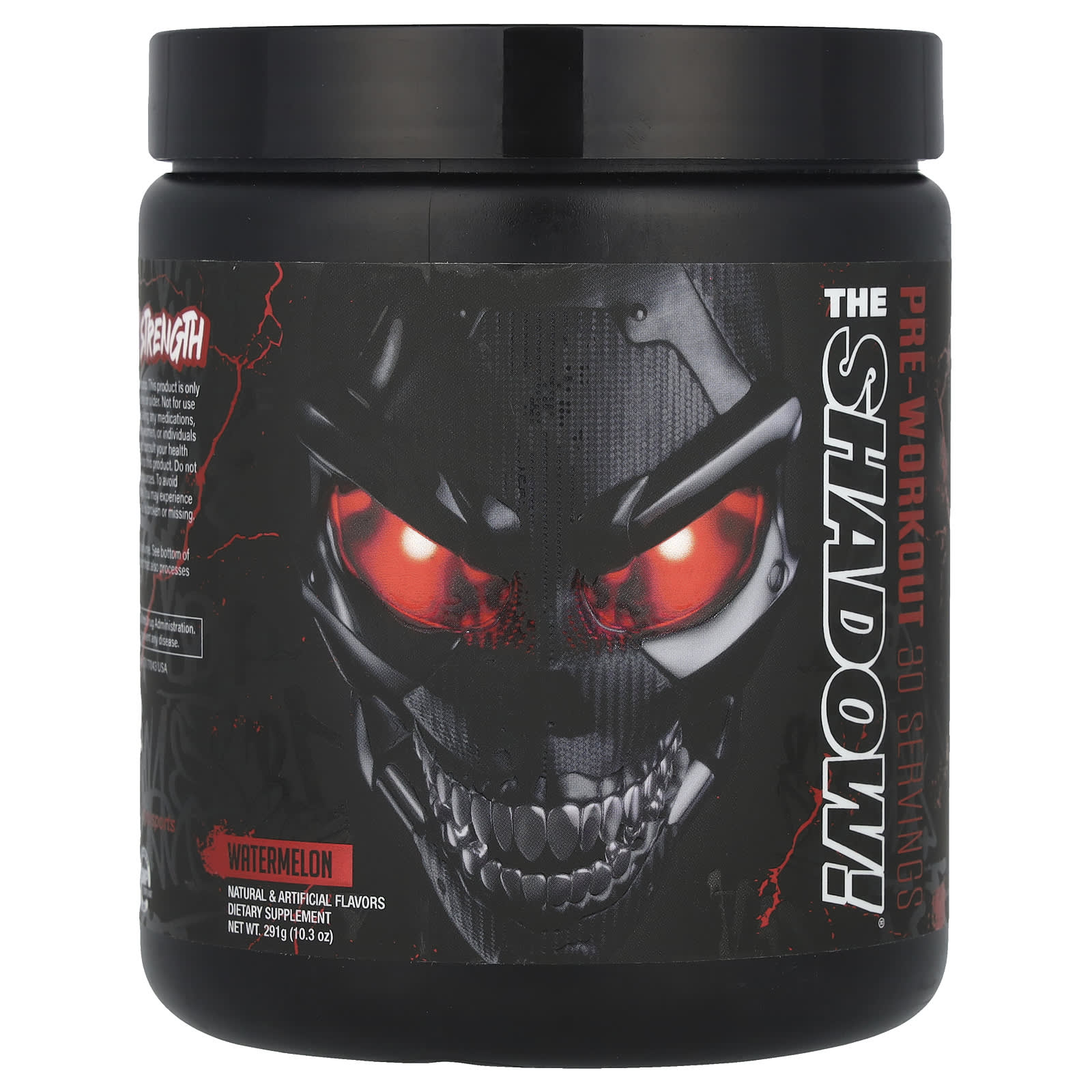 JNX Sports The Shadow Pre Workout Watermelon 10.3 oz Energy Boost - Image 1