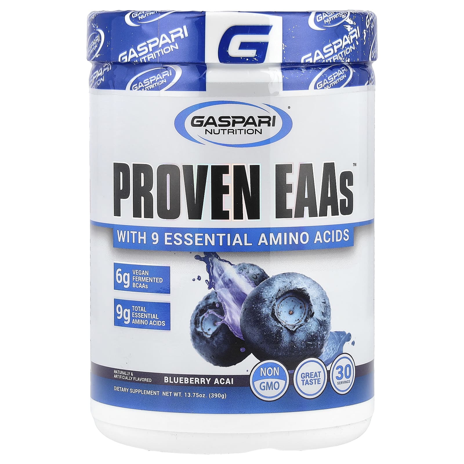 Boost Muscle Recovery with Gaspari Proven EAAs, 9 Essential Amino Acids - Image 1