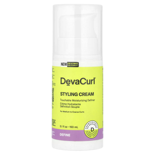DevaCurl Touchable Moisturizing Definer Styling Cream for Medium to Coarse Curls - Image 1