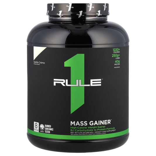 Rule One Proteins, Mass Gainer™, Vanilla Creme, 5.73 lb (2.6 kg) - Image 1