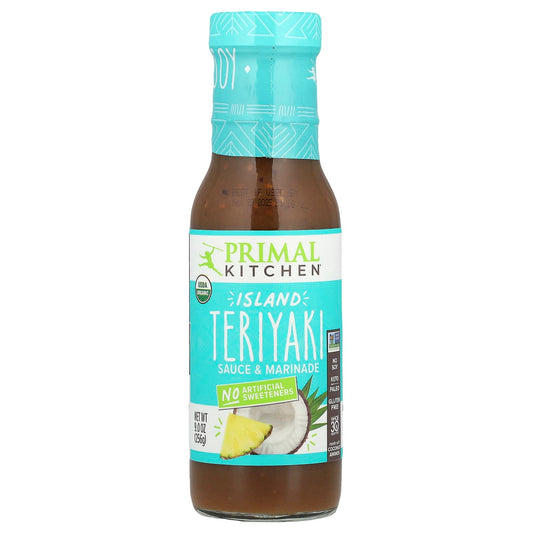 Primal Kitchen, Sauce & Marinade, Island Teriyaki, 9 oz (256 g) - Image 1