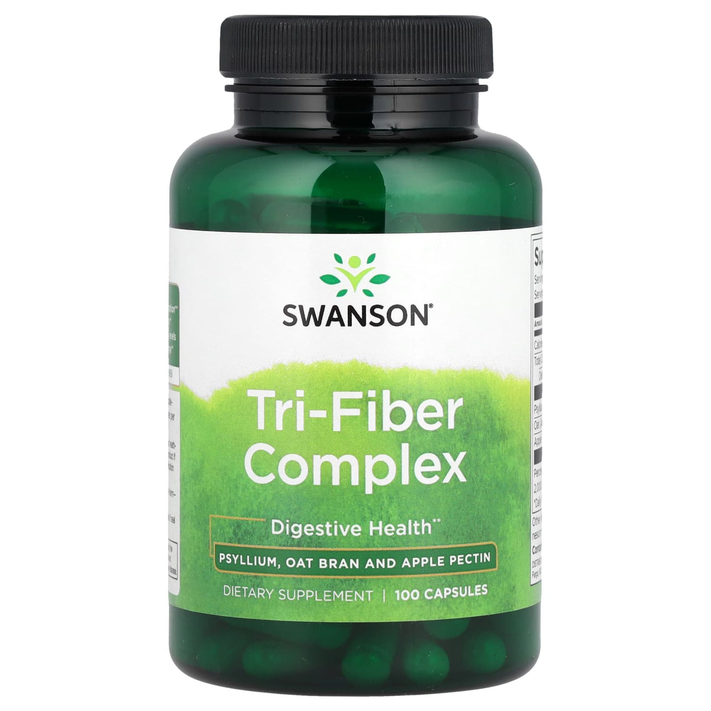 Swanson, Tri-Fiber Complex, 100 Capsules - Image 1