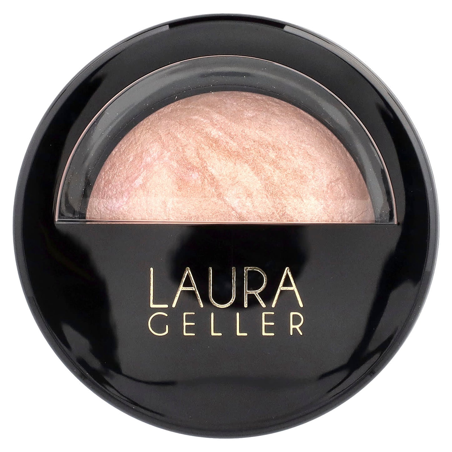Laura Geller, Baked Blush-N-Brighten, Marbleized Blush, Ethereal Rose, 0.16 oz (4.5 g) - Image 1
