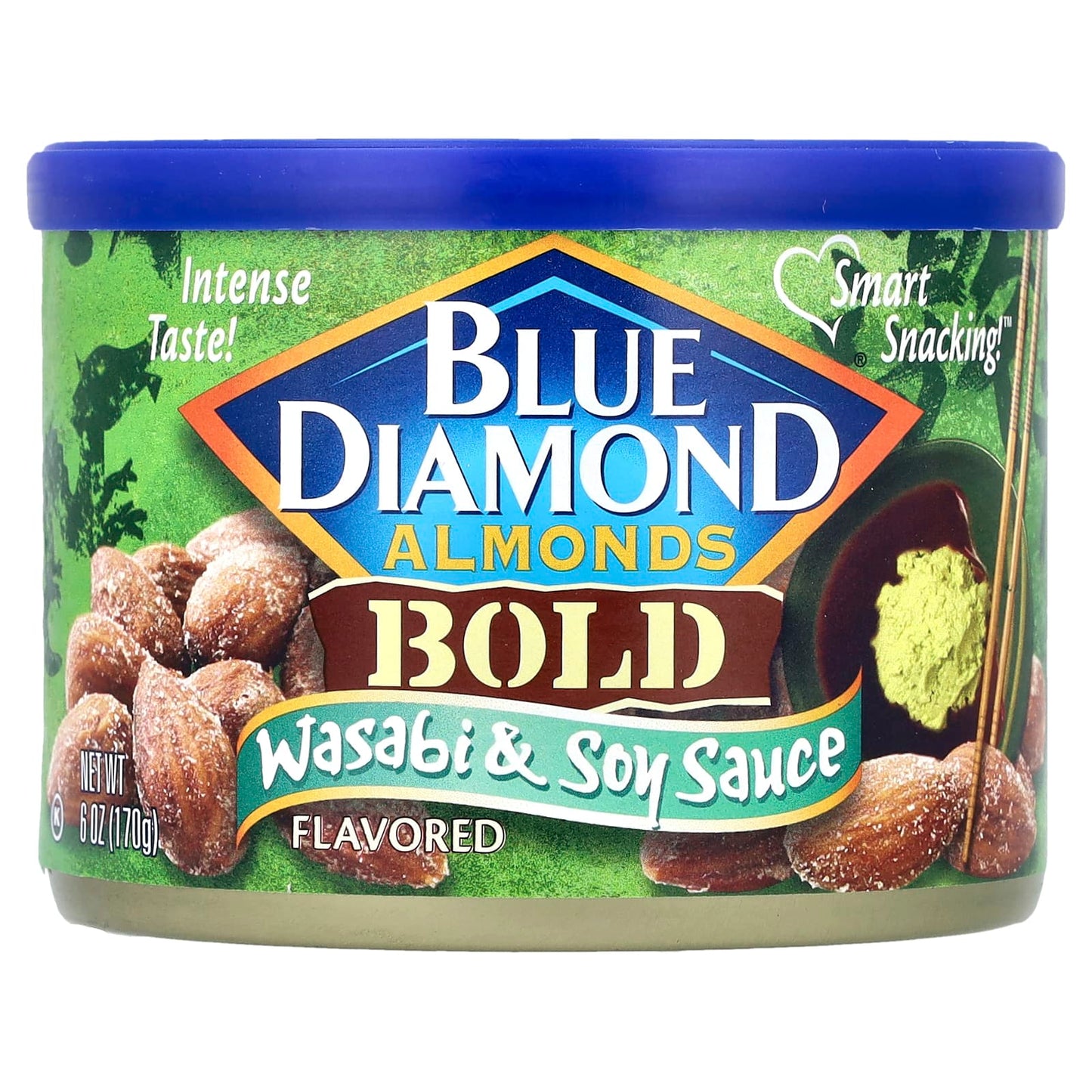 Wasabi & Soy Almonds by Blue Diamond - 6 oz (170 g) - Image 1
