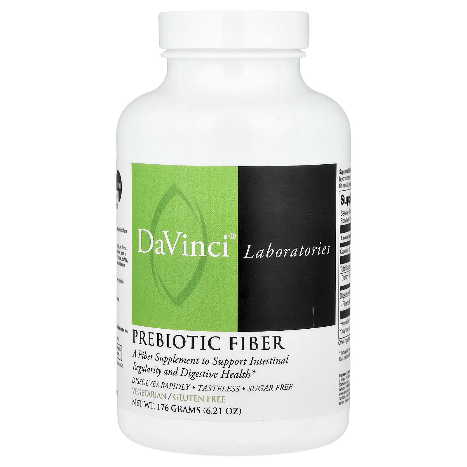 DaVinci Laboratories, Prebiotic Fiber, 6.21 oz (176 g)