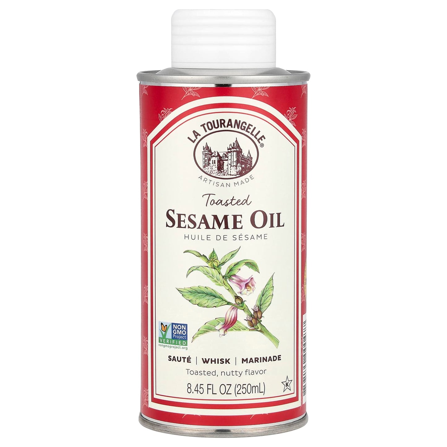 La Tourangelle, Toasted Sesame Oil, 8.45 fl oz (250 ml) - Image 1