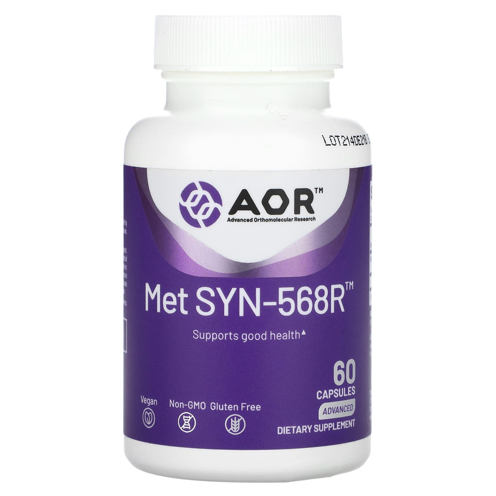 Support Healthy Aging with AOR Met SYN-568R - 60 Capsules - Image 1