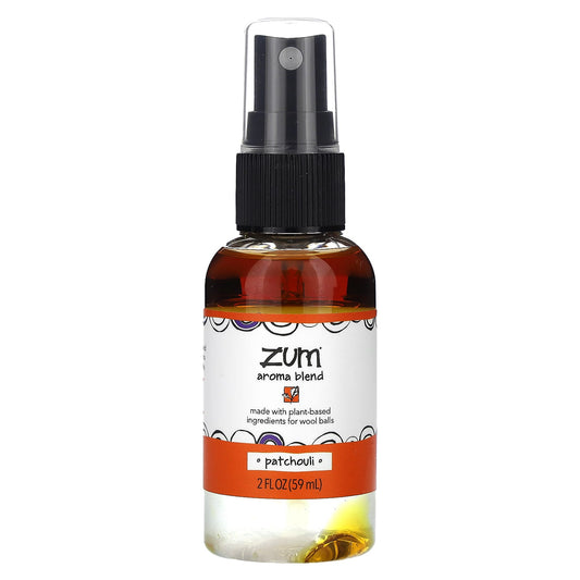 ZUM, Aroma Blend for Wool Dryer Balls, Patchouli, 2 fl oz (59 ml) - Image 1