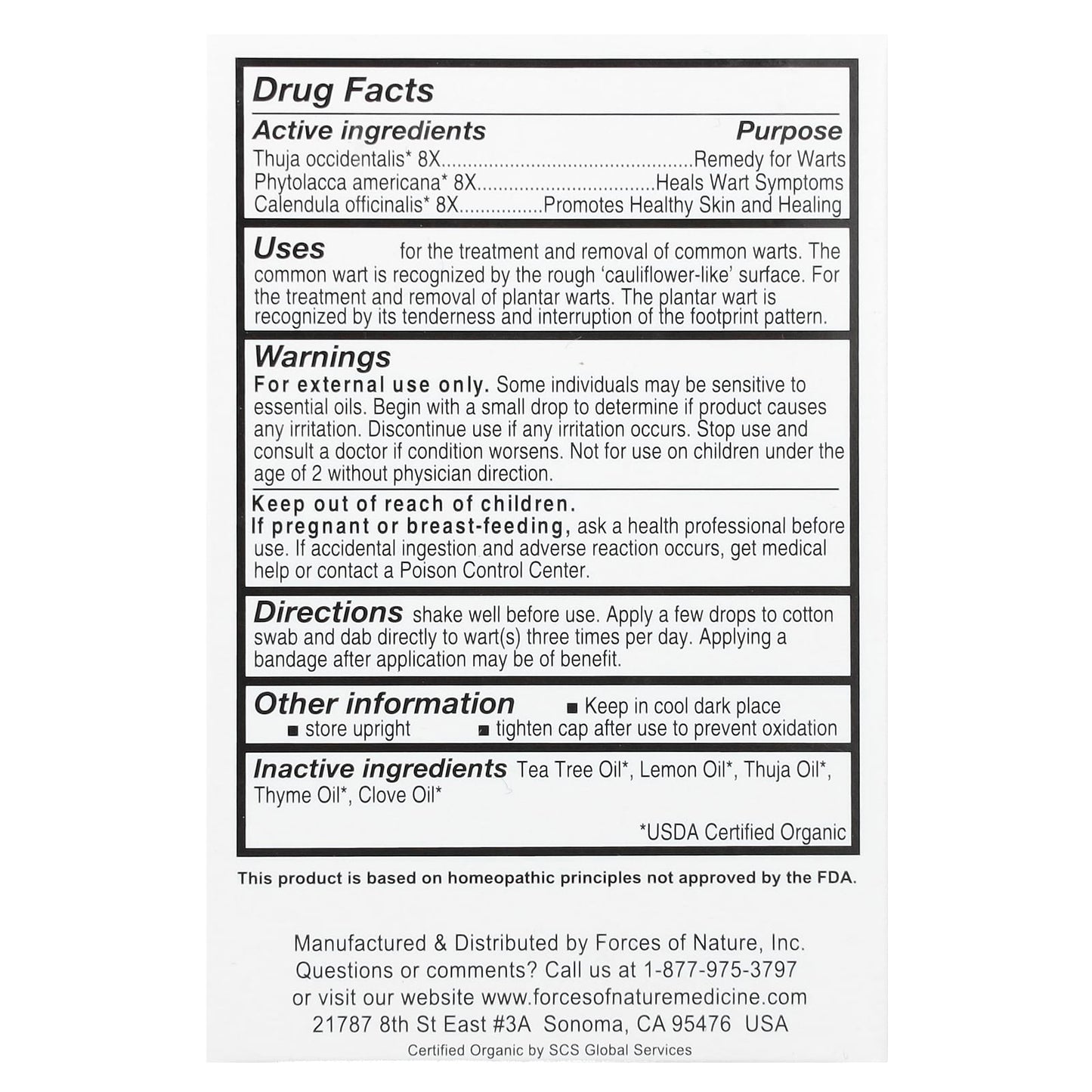 Effective Wart Removal with USDA Organic Forces of Nature - Image 2