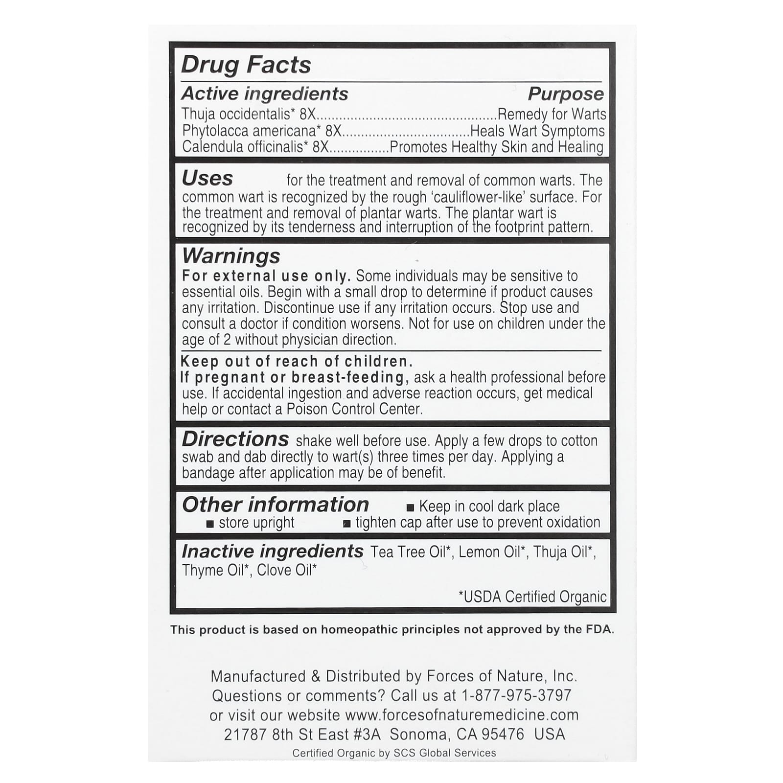 Effective Wart Removal with USDA Organic Forces of Nature - Image 2