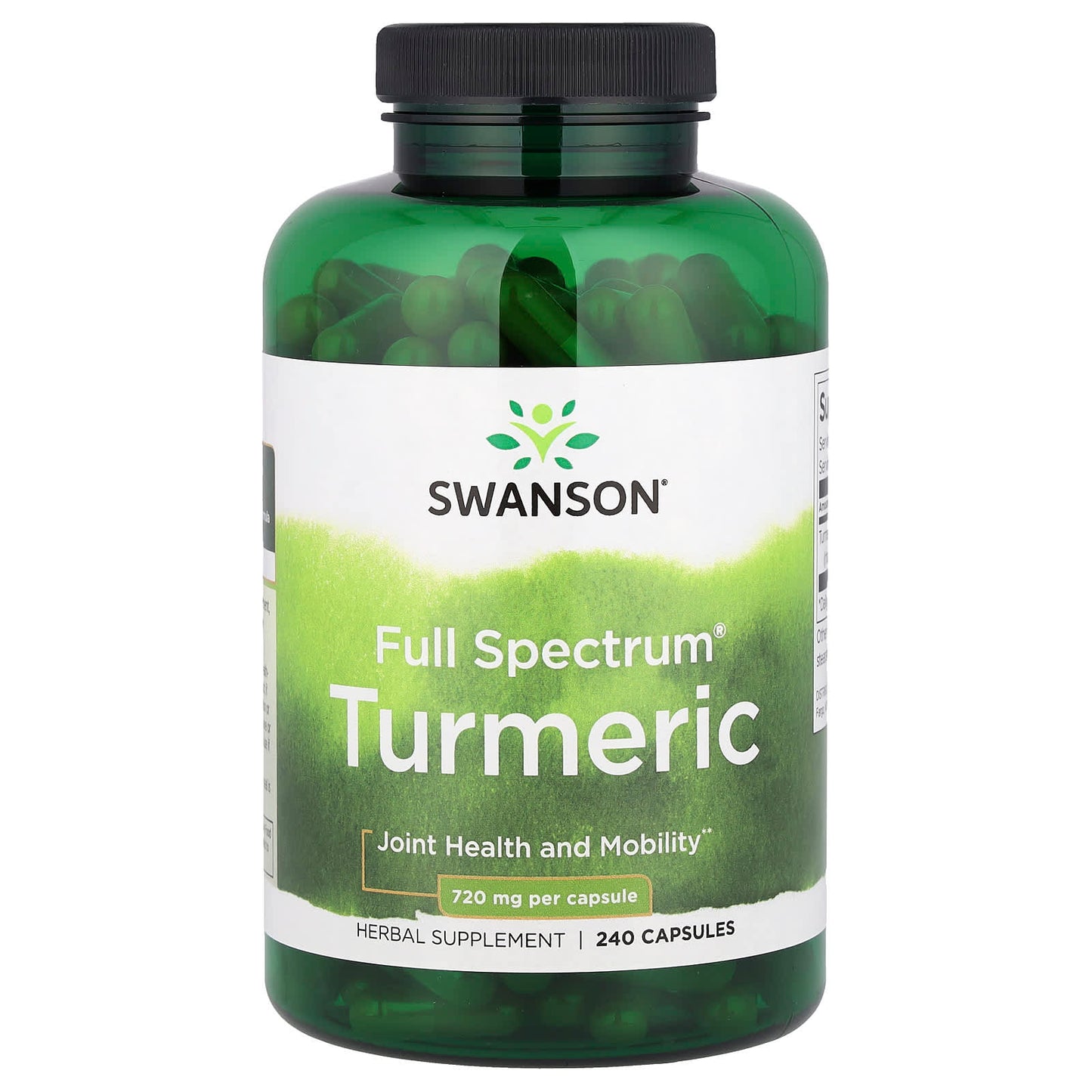 Swanson, Full Spectrum® Turmeric, 240 Capsules (720 mg per Capsule) - Image 1