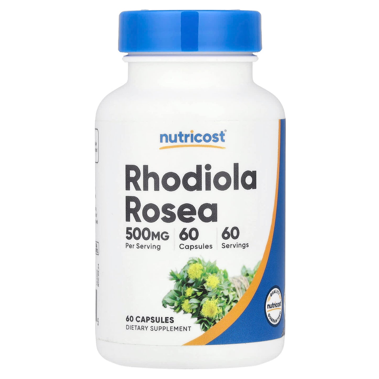 Nutricost, Rhodiola Rosea, 500 mg, 60 Capsules - Image 1