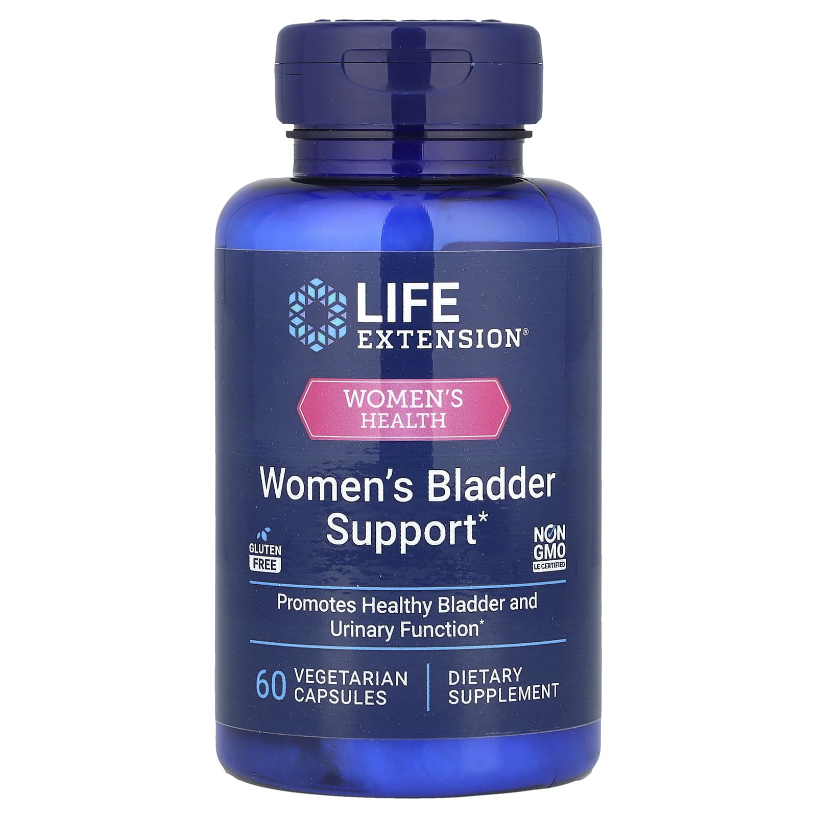 Life Extension, Women's Health, Women's Bladder Support, 60 Vegetarian Capsules - Image 1