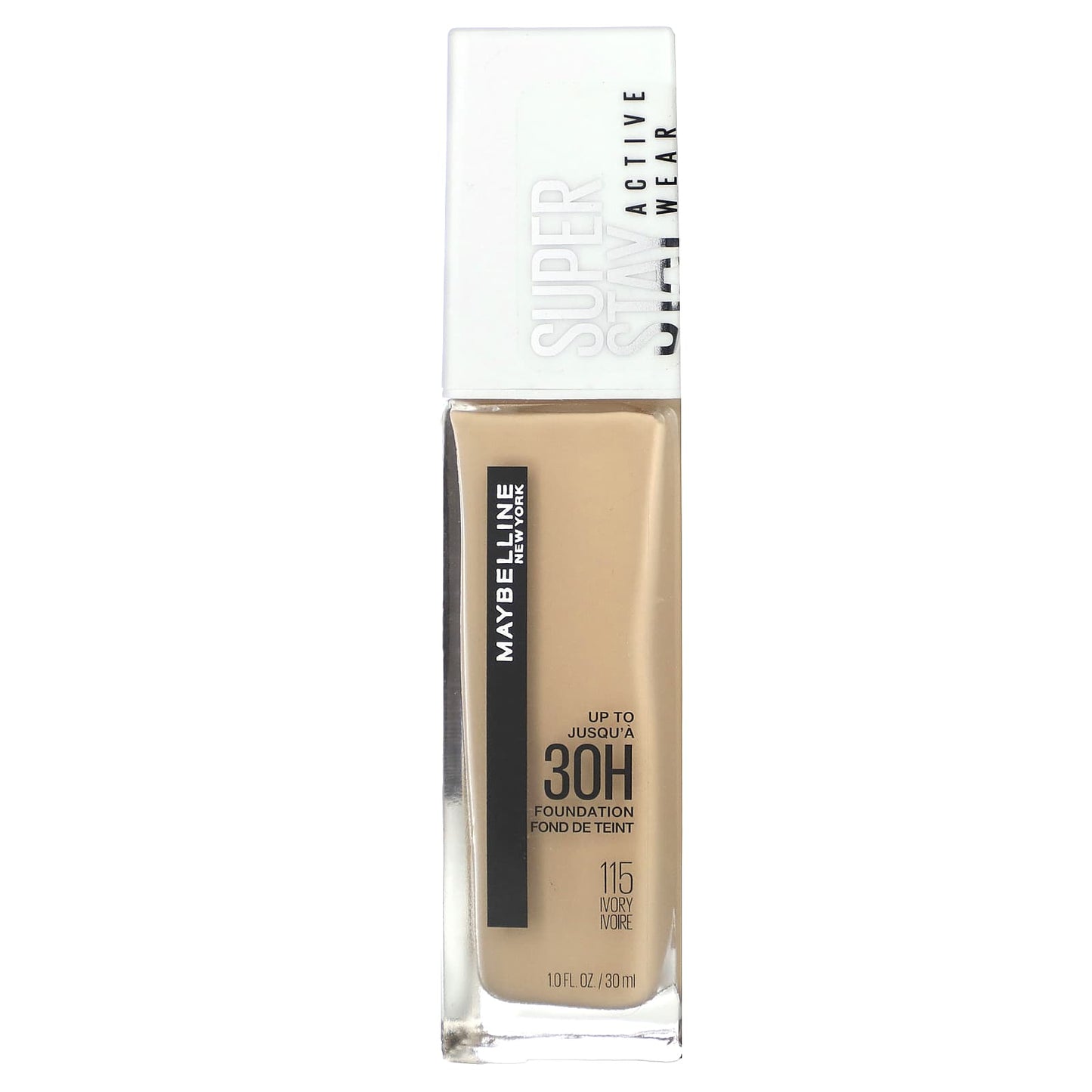 Maybelline, Super Stay, Active Wear Foundation, 115 Ivory, 1 fl oz (30 ml) - Image 1