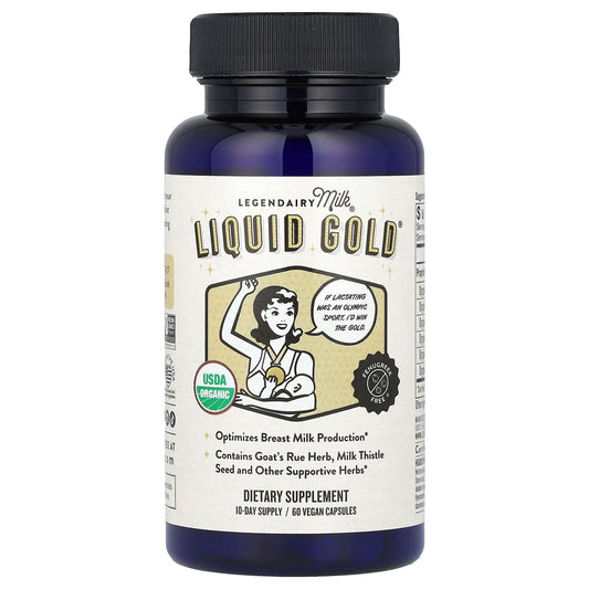 Legendairy Milk, Liquid Gold®, 60 Vegan Capsules - Image 1