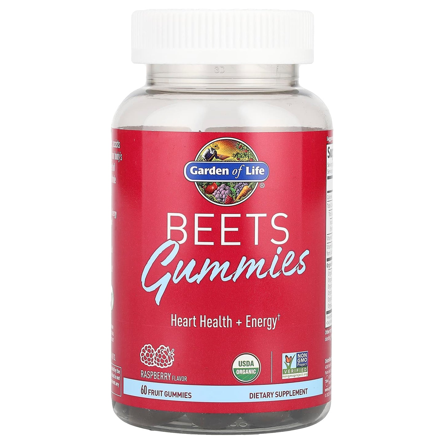Support Heart Health with USDA Organic Beet Gummies by Garden of Life - Image 1