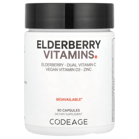 Codeage Elderberry Vitamins - Boost Immunity & Energy - Image 1