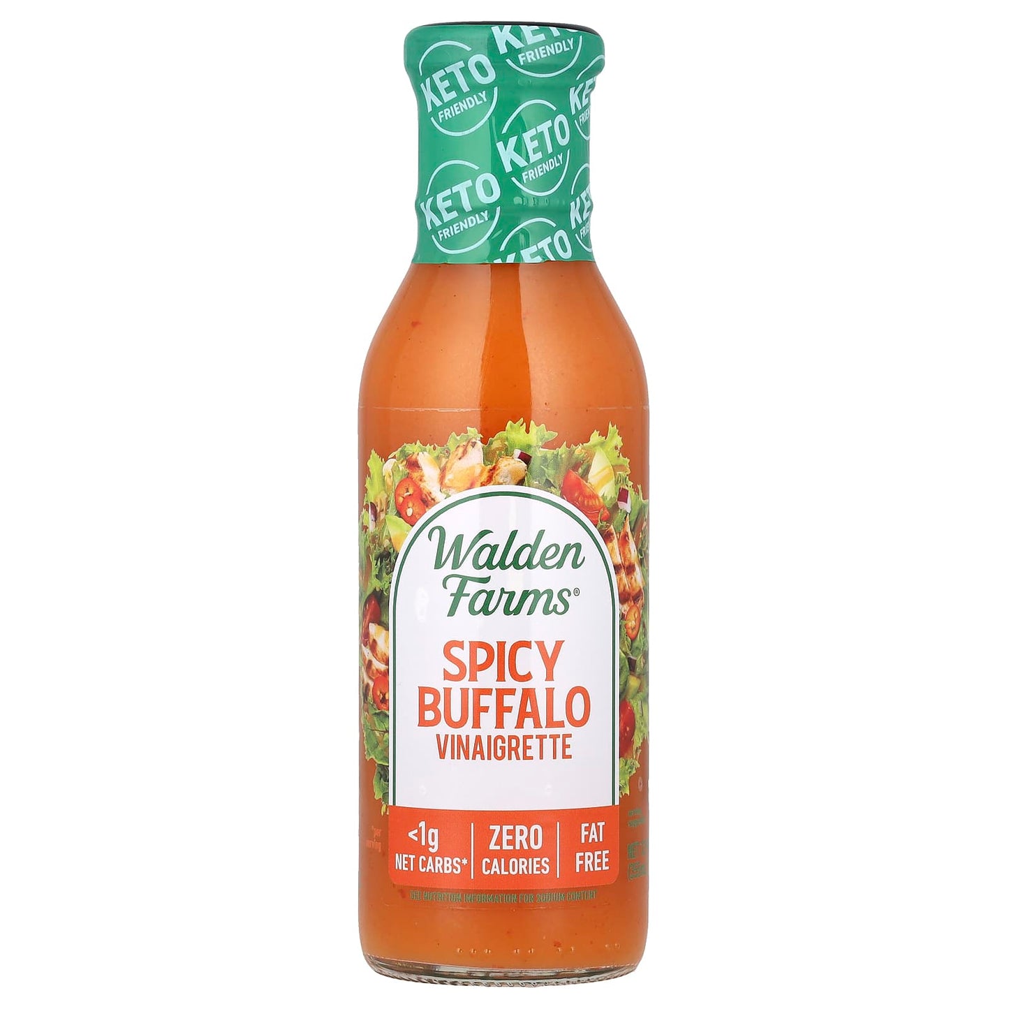 Walden Farms, Spicy Buffalo Vinaigrette, 12 fl oz (355 ml) - Image 1