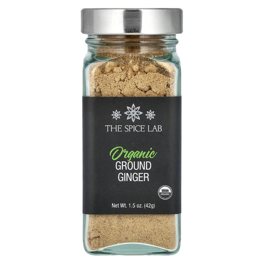 The Spice Lab, Organic Ground Ginger, 1.5 oz (42 g) - Image 1