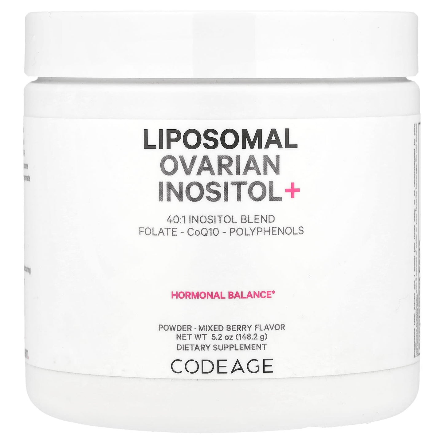 Codeage Liposomal Inositol+ for Women's Hormonal Balance - Image 1