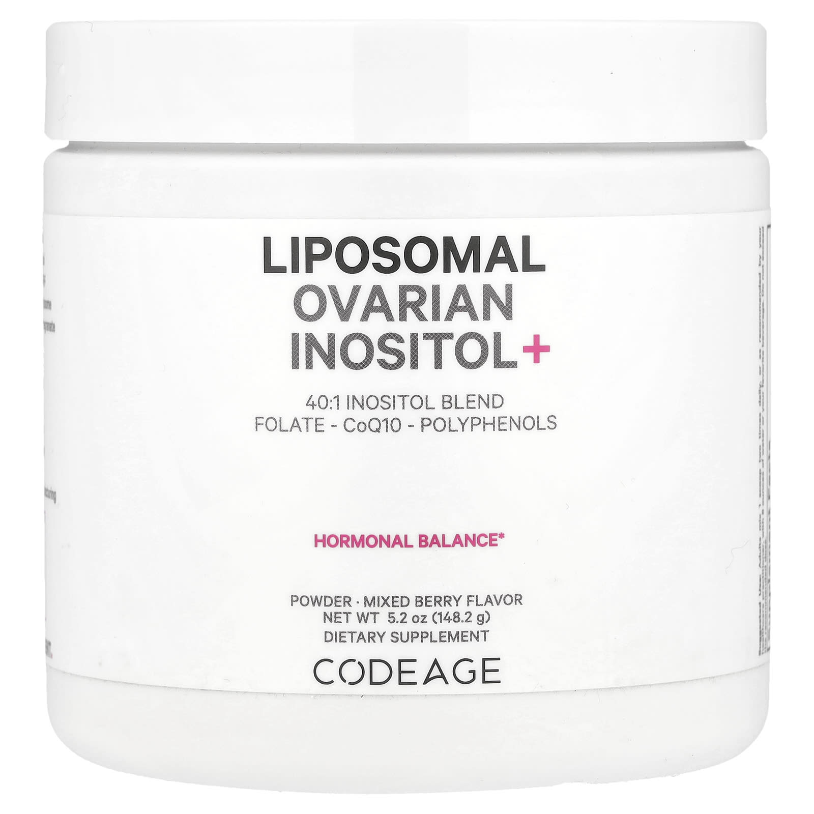 Codeage Liposomal Inositol+ for Women's Hormonal Balance - Image 1
